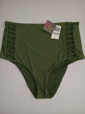 BCA by REBECCA VIRTUE OPEN SLIT SIDES SWIM BOTTOMS